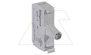 Osmoz - Блок красного индикатора LED, 12…24VAC/DC, винтовые зажимы