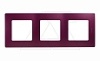 Etika - Рамка 3 поста (сливовый) от интернет-магазина amperkin.by