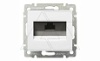 Valena - Розетка 1хRJ-45 UTP CAT6E, белый от интернет-магазина amperkin.by