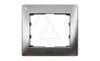Galea Life - Рамка Metallic на 1 пост, Chrome от интернет-магазина amperkin.by