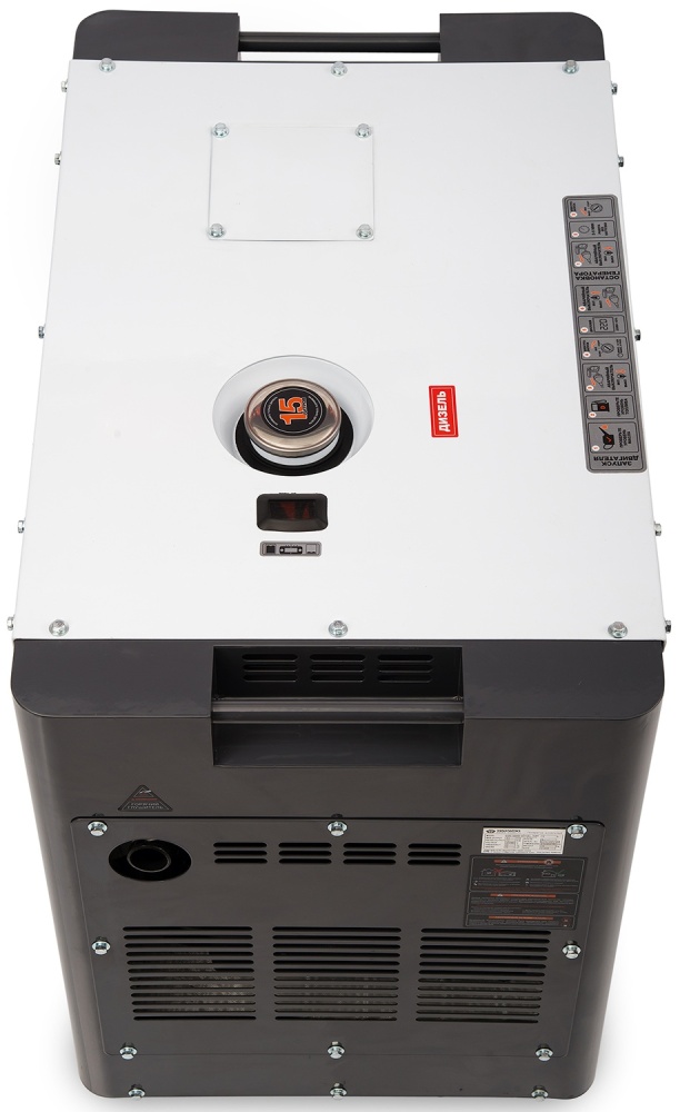 Генератор дизельный DAEWOO DDAE 10000SE в кожухе от интернет-магазина amperkin.by