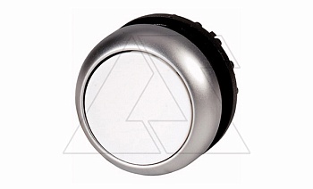 Кнопка белая Titan M22-DR-W, фиксация, IP67