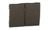 Galea Life - Клавиша для выключателя двойного, Dark Bronze от интернет-магазина amperkin.by
