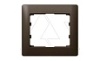 Galea Life - Рамка на 1 пост, Dark Bronze от интернет-магазина amperkin.by