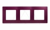 Etika - Рамка 3 поста (сливовый)