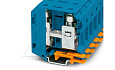 Клемма для высокого тока UKH 70 BU /20,3mm, винтовая, 2 присоед., 70(max 95)mm2, 192A, 1000V, синяя от интернет-магазина amperkin.by