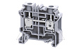 Клемма проходная CY10 /10x50mm, винтовая, 2 присоед., 10mm2, 57A, 1000V, серая от интернет-магазина amperkin.by