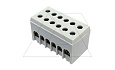 Клеммник Morek для фазы A6H-2 2P 2x2,5_16 + 4x4_25mm² Cu, 63A, 500V, серый, IP20 от интернет-магазина amperkin.by