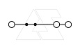 Клемма проходная UT 4-TWIN /6,2mm, винтовая, 3 присоед., 4(max 6)mm2, 32A, 500V, серая от интернет-магазина amperkin.by