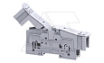 Клемма болтовая PTB35/50SH /25x169mm, 2 присоед., M6, 50mm2, 150A, 1000V, с защитными крышками, серая от интернет-магазина amperkin.by