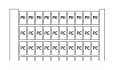 Маркеры MC512PA/5,2 для горизонт. установки, (карта 100шт) размер 4,8х12мм, "PE", белый от интернет-магазина amperkin.by