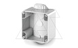 Корпус для крепления на столб d=70mm сбоку, M95(95x95mm), IP66, серия PROTECTA от интернет-магазина amperkin.by