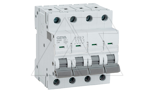 Авт. выключатель GYM9-4P-40C, 4P, 40A, хар-ка C, 6kA, 4M