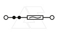 Клемма с держателем предохранителя CXF4L6-60V /6x65,4mm, пружинная, 2 присоед., 4(max 6)mm2, 10A, 1000V, LED 6-60V, серая от интернет-магазина amperkin.by