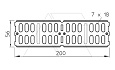 Соединитель RWVL 60 FS продольный/угловой, для лотков высотой борта 60мм, конв. оцинк. от интернет-магазина amperkin.by