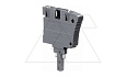 Держатель компонентов PG5-R2 для клемм ZS4/5.2, 250В, установка в каналы перемычек, темно-серый от интернет-магазина amperkin.by