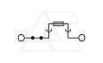 Клемма с держателем предохранителя ST 4-HESI (5X20) /6,2mm, пружинная, 2 присоед., 4(max 6)mm2, 6,3A, 500V, черная от интернет-магазина amperkin.by