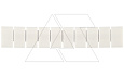Маркировка клеммных модулей MS5WHT для клемм CXM,CPDLK, белая (упак. 100шт.) от интернет-магазина amperkin.by